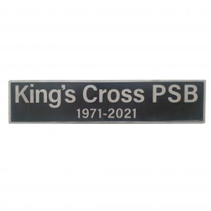 Kings Cross PSB Loco Nameplate